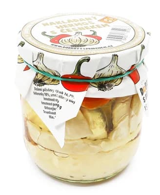 Dobroty s příběhem Nakládaný hermoš s česnekem