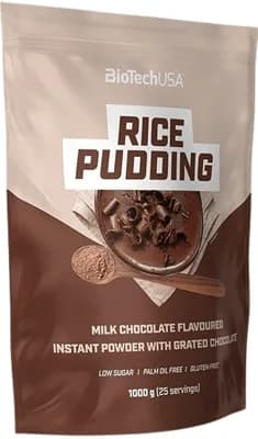 BioTechUSA Rice Pudding - mléčná čokoláda