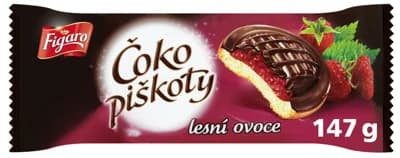Figaro Čoko piškoty s příchutí lesního ovoce