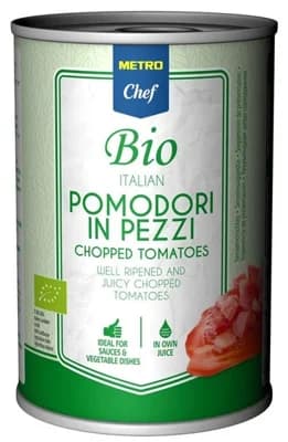 Metro Chef BIO Rajčata krájená