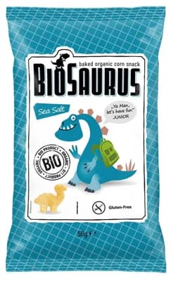 Mclloyd´s McLloyds Biosaurus snack mořská sůl