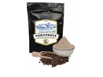 ARAX Mouka pohanková celozrnná hladká nat.