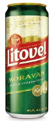 Litovel Moravan 6x500ml, plech