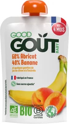 Good Gout BIO Kapsička meruňka a banán