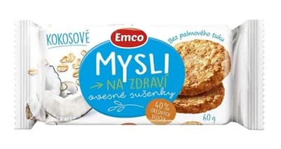 Emco Ovesné sušenky kokosové