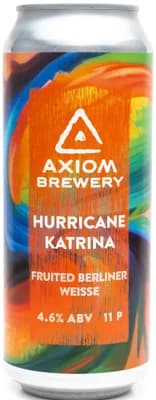 Axiom Brewery Hurricane Katrina Pivo plech