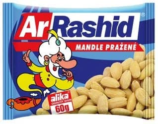 Ar. Rashid Mandle pražené solené 12 x