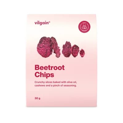 Vilgain Chipsy z červené řepy