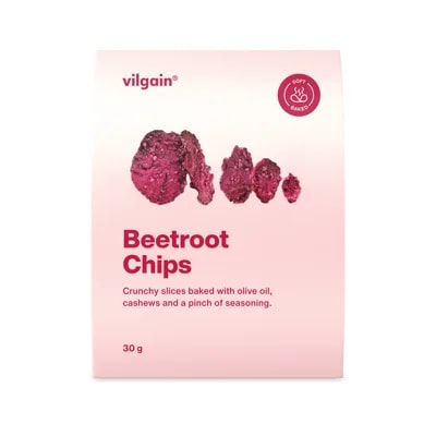 Vilgain Chipsy z červené řepy