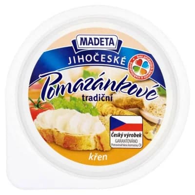Madeta Jihočeské Tradiční pomazánkové s křenem 6x150g