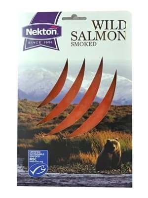 Nekton Losos uzený divoký plátky