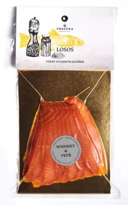 Trnečka Smoked Fish Losos obecný uzený studeným kouřem whiskey & pepř
