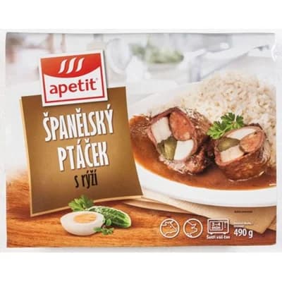 Španělský ptáček s rýží chlaz. 490 g