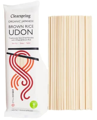 Clearspring BIO Udon japonské těstoviny s hnědou rýží