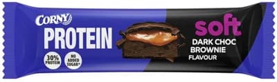 Corny Soft proteinová tyčinka hořká čokoláda-brownie