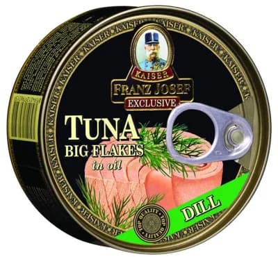 Franz Josef Kaiser Tuňák kousky v oleji s koprem