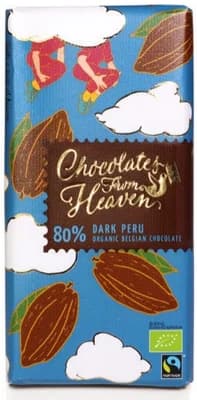 Chocolates From Heaven BIO Hořká čokoláda Peru 80%