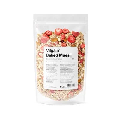 Vilgain Pečené müsli – jahody, mandle & kešu