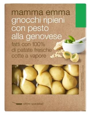 Mamma Emma Bramborové gnocchi plněné Genovese pestem