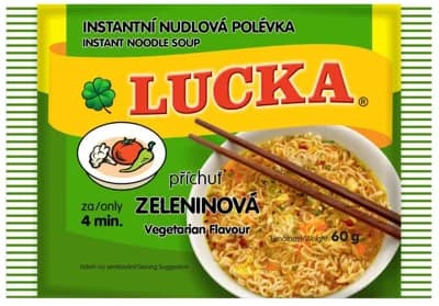 Lucka Instantní nudlová polévka zeleninová