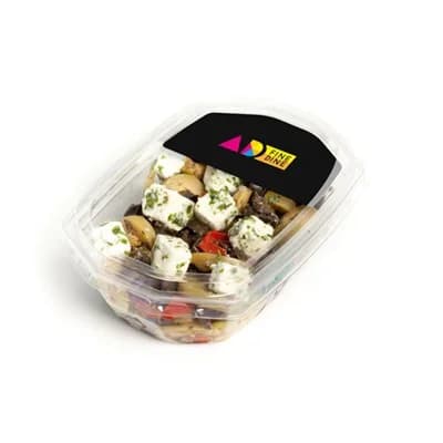 Fine Dine Salát Feta, olivy, feferony chlaz.