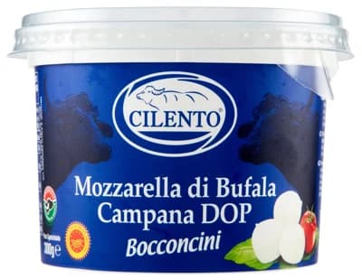 Cilento Mozzarella di Bufala Campana CHOP Bocconcini v kelímku