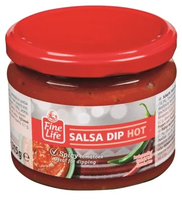 Fine Life Salsa Dip hot