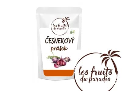 Les fruits de paradis Česnekový prášek Bio