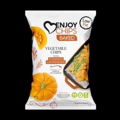 Pečený zeleninový snack - dýně/rozmarýn