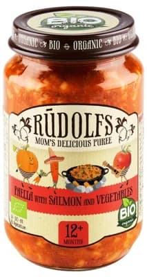 Rudolfs BIO Paella s lososem a zeleninou