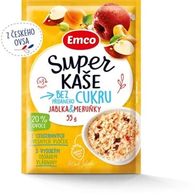 Emco Super Kaše jablko meruňka
