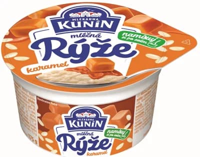 Mlékárna Kunín Mléčná rýže karamel