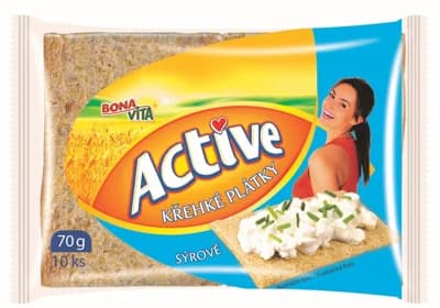 Bonavita Active Křehké plátky sýrové