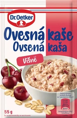 Dr.Oetker Ovesná kaše višně