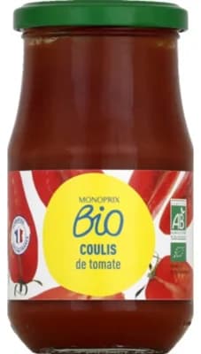 Monoprix Bio rajčatové coulis