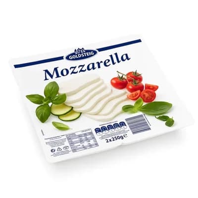 Goldsteig Mozzarella plátky 2x250g