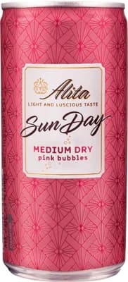 Alita SunDay Medium Dry pink bubbles plech