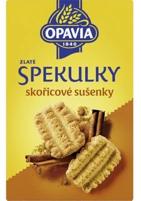 Opavia Zlaté Spekulky skořicové sušenky