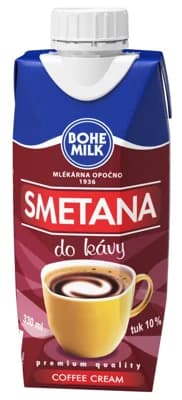 Bohemilk Smetana do kávy 10 %