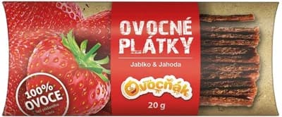 Ovocňák Plátky jablko a jahoda