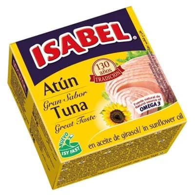 Isabel Tuňák ve slunečnicovém oleji