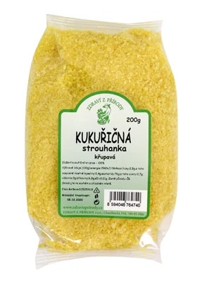 Zdraví z přírody Kukuřičná strouhanka křupavá