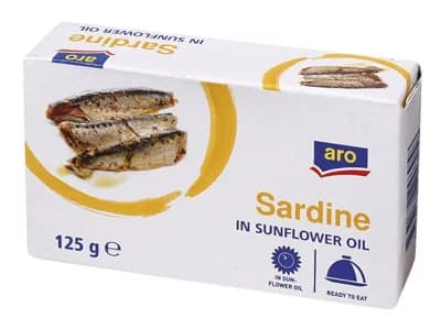 ARO Sardinky v rostlinném oleji