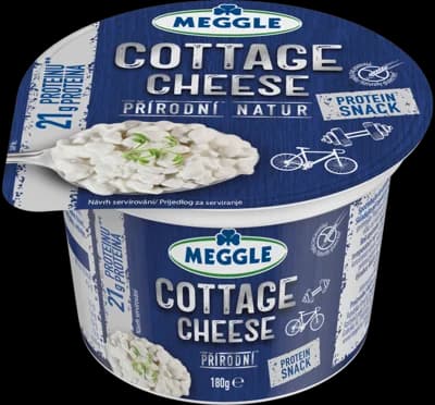 Meggle Cottage Cheese Čerstvý sýr přírodní