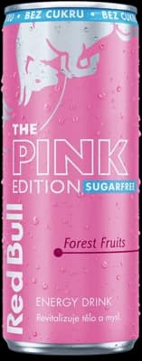 Red Bull Pink Sugarfree s příchutí lesního ovoce