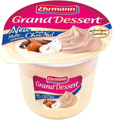 Ehrmann Grand Dessert Milkcream Style Choc Nut