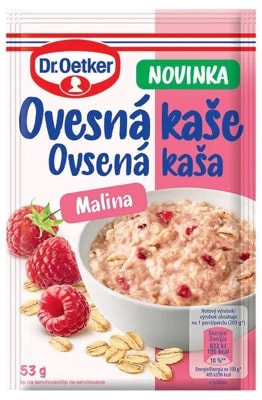 Dr.Oetker Ovesná kaše malina