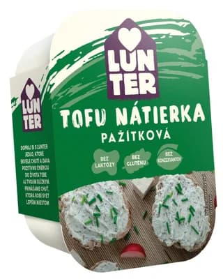 Lunter Tofu krémová pomazánka s pažitkou