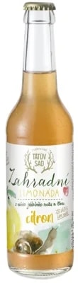 Tátův sad Zahradní limonáda - z jablečného moštu s kapkou citronové šťávy
