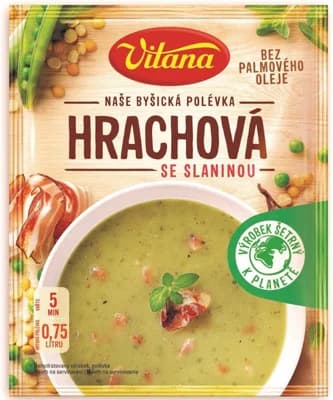 Vitana Hrachová polévka se slaninou